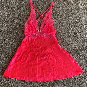 Victoria’s Secret pink lingerie